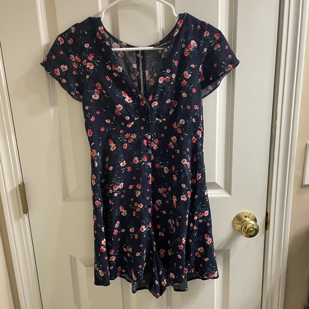 My Michelle Floral Romper